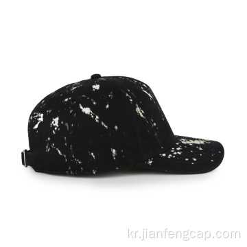 프리덤 스플래터 프린트 아트 패션 야구 모자